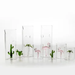 Palma Set of 4 Glasses and Pitcher