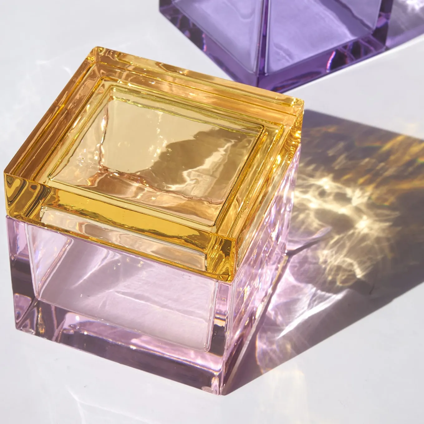 Palmi Pink Crystal Box