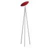 Palomar 1984 Red Steel Floor Lamp