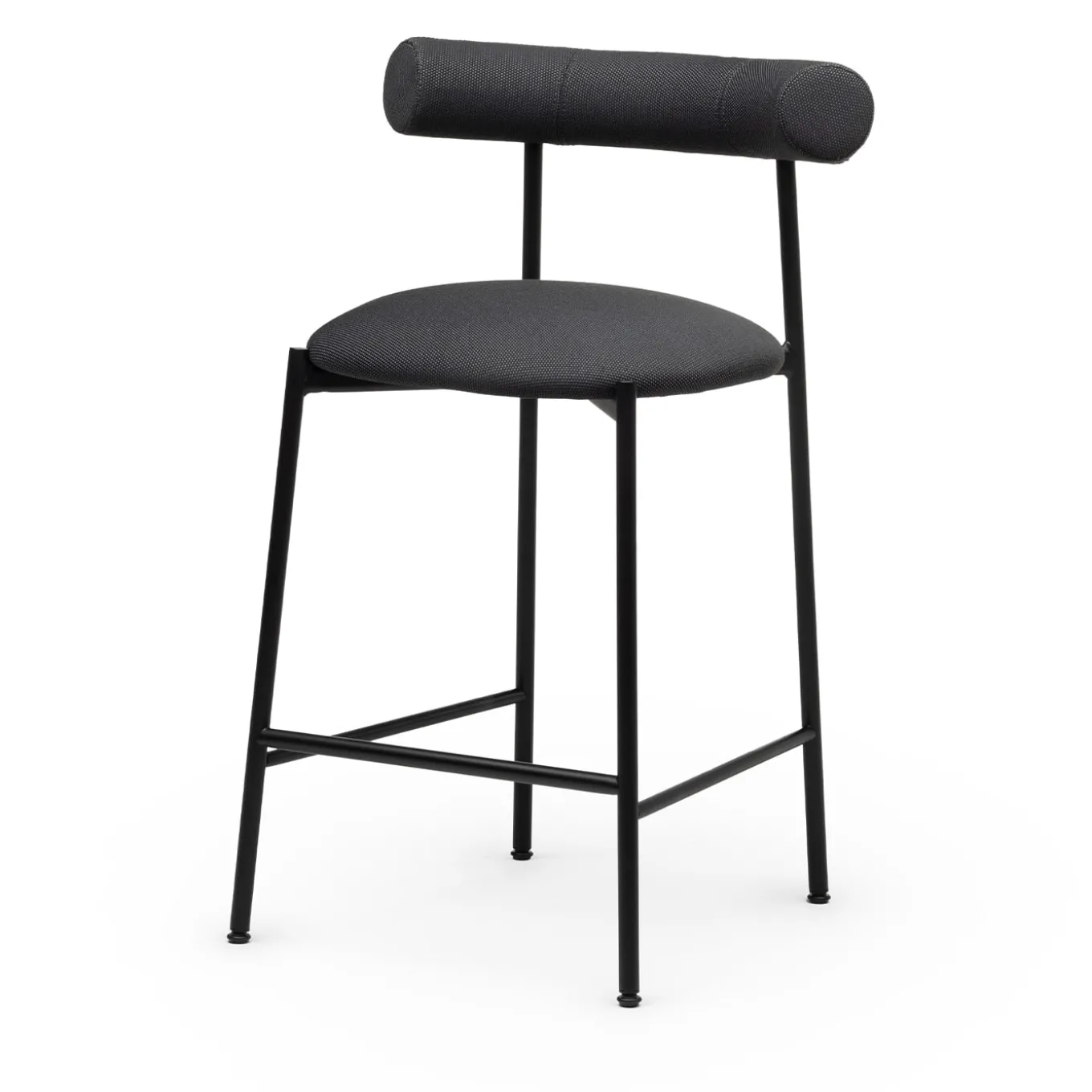 Pampa SG-65 Low Black Stool by Studio Pastina