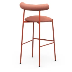 Pampa SG-80 Pink & Brick-Red Stool by Studio Pastina