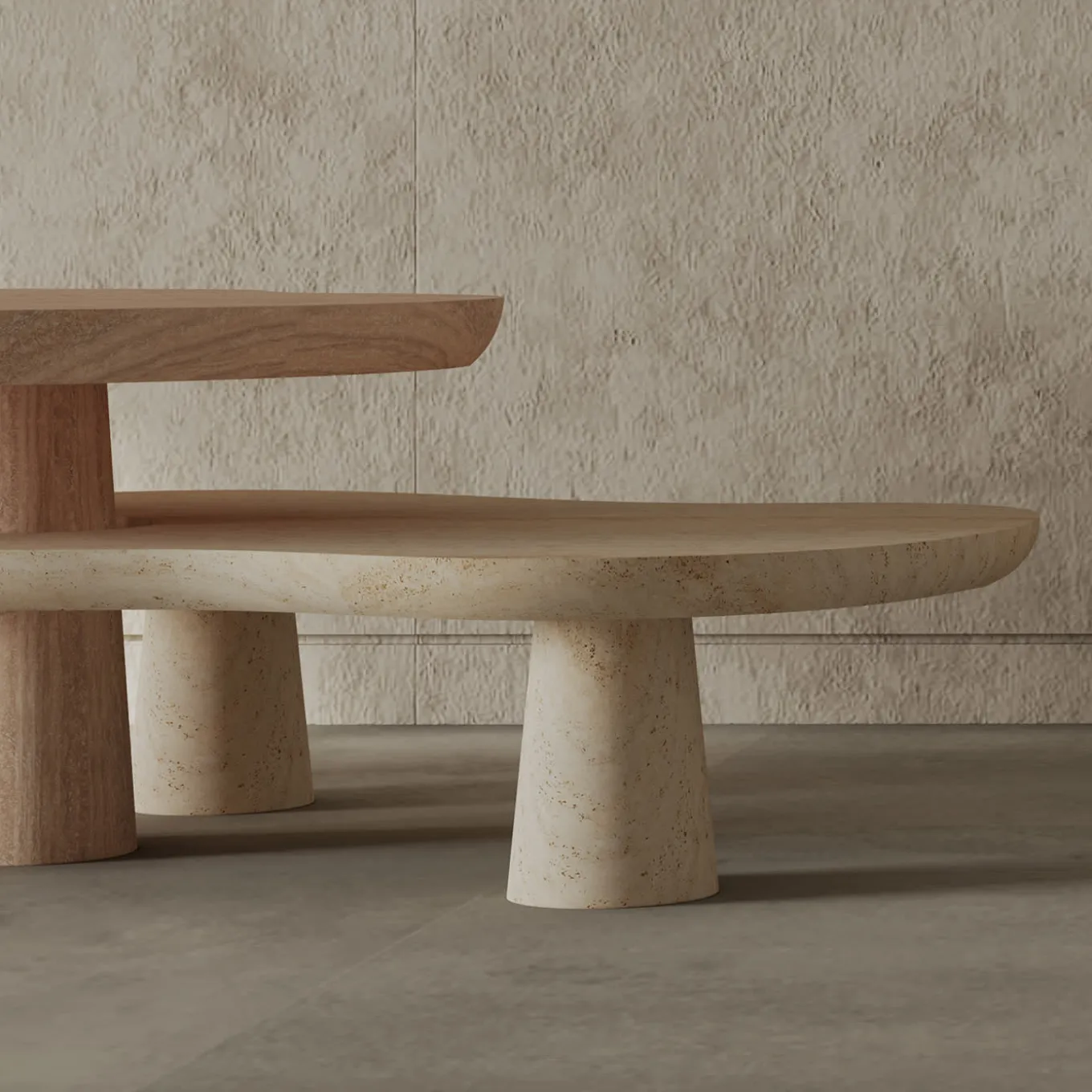 Panarea Marble Nesting Tables