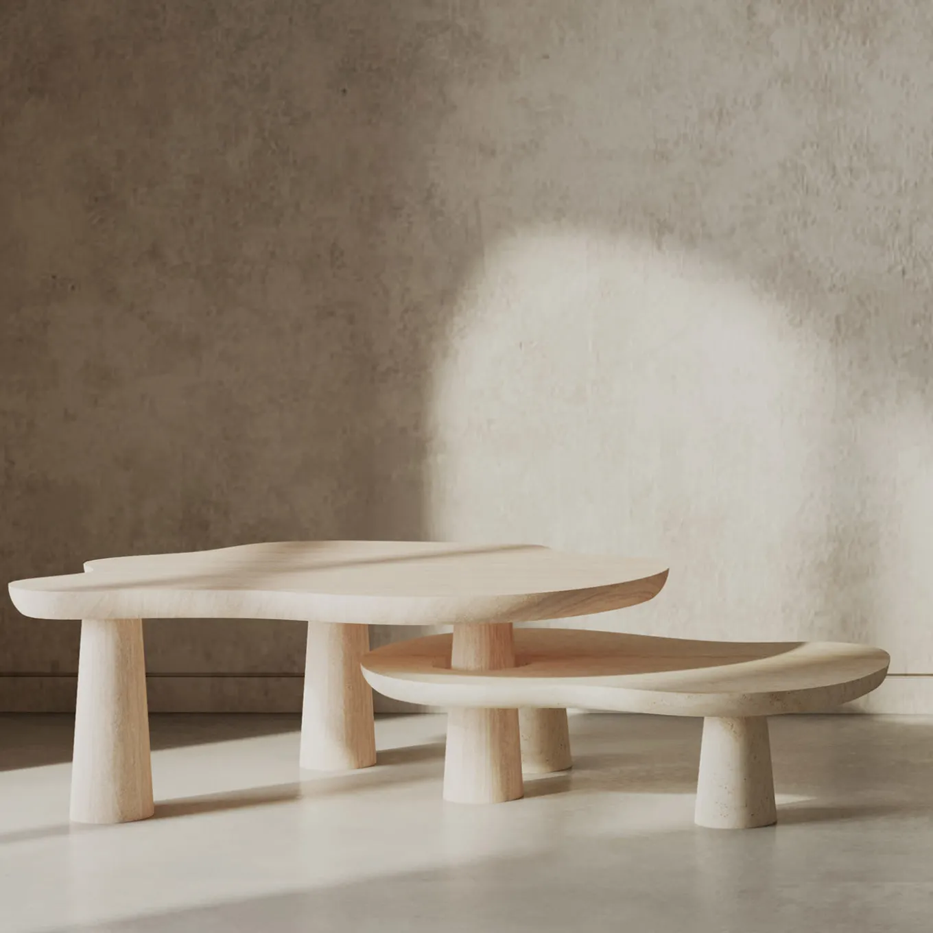 Panarea Marble Nesting Tables