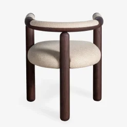 Panda Wood & Fabric Chair