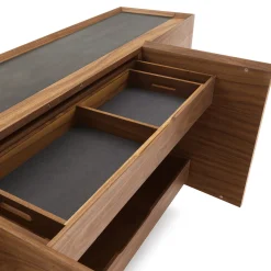 Pandora A Walnut Sideboard by Giuliano & Gabriele Cappelletti