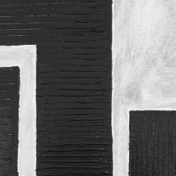 Panel N. 6 Head with Rectangles