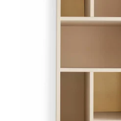 Pangea Large Powder-Pink & Brass Wall Unit