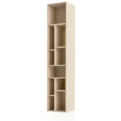Pangea Large Powder-Pink & Brass Wall Unit