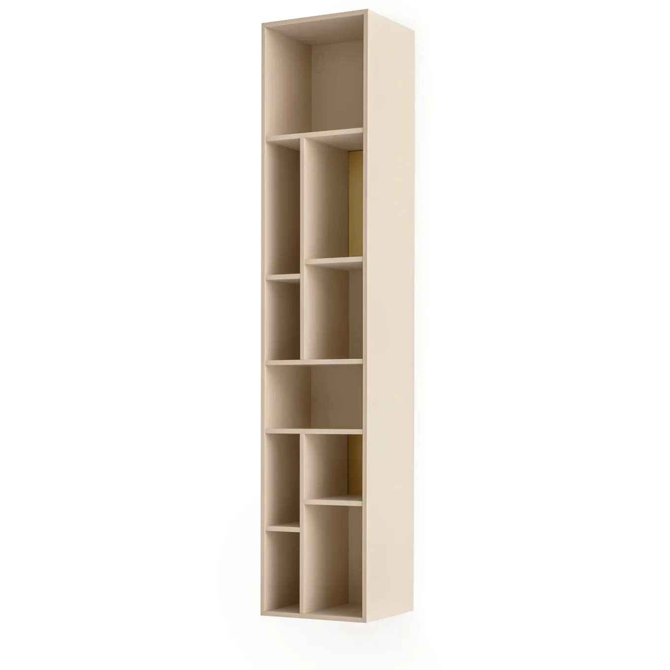 Pangea Large Powder-Pink & Brass Wall Unit