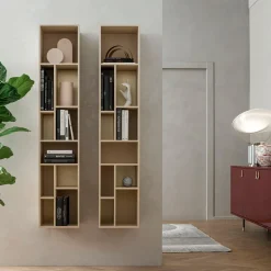 Pangea Large Powder-Pink & Brass Wall Unit