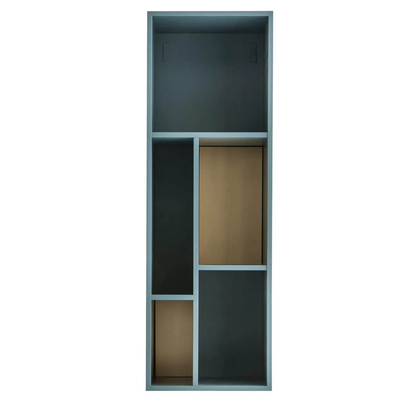 Pangea Light-Blue & Brass Wall Unit