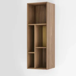 Pangea Walnut & Brass Wall Unit