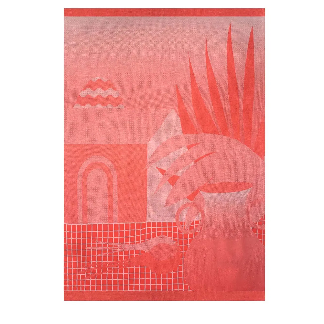 Panoramica II Merino Wool Throw Blanket by Serena Confalonieri