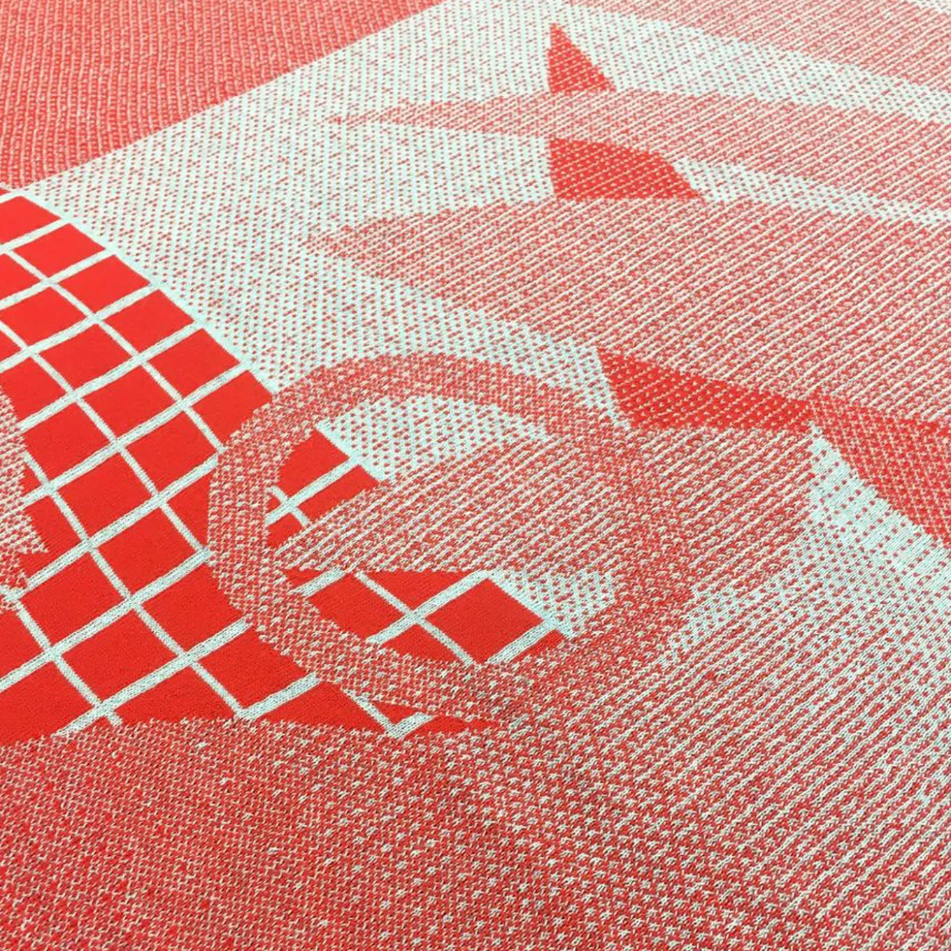 Panoramica II Merino Wool Throw Blanket by Serena Confalonieri
