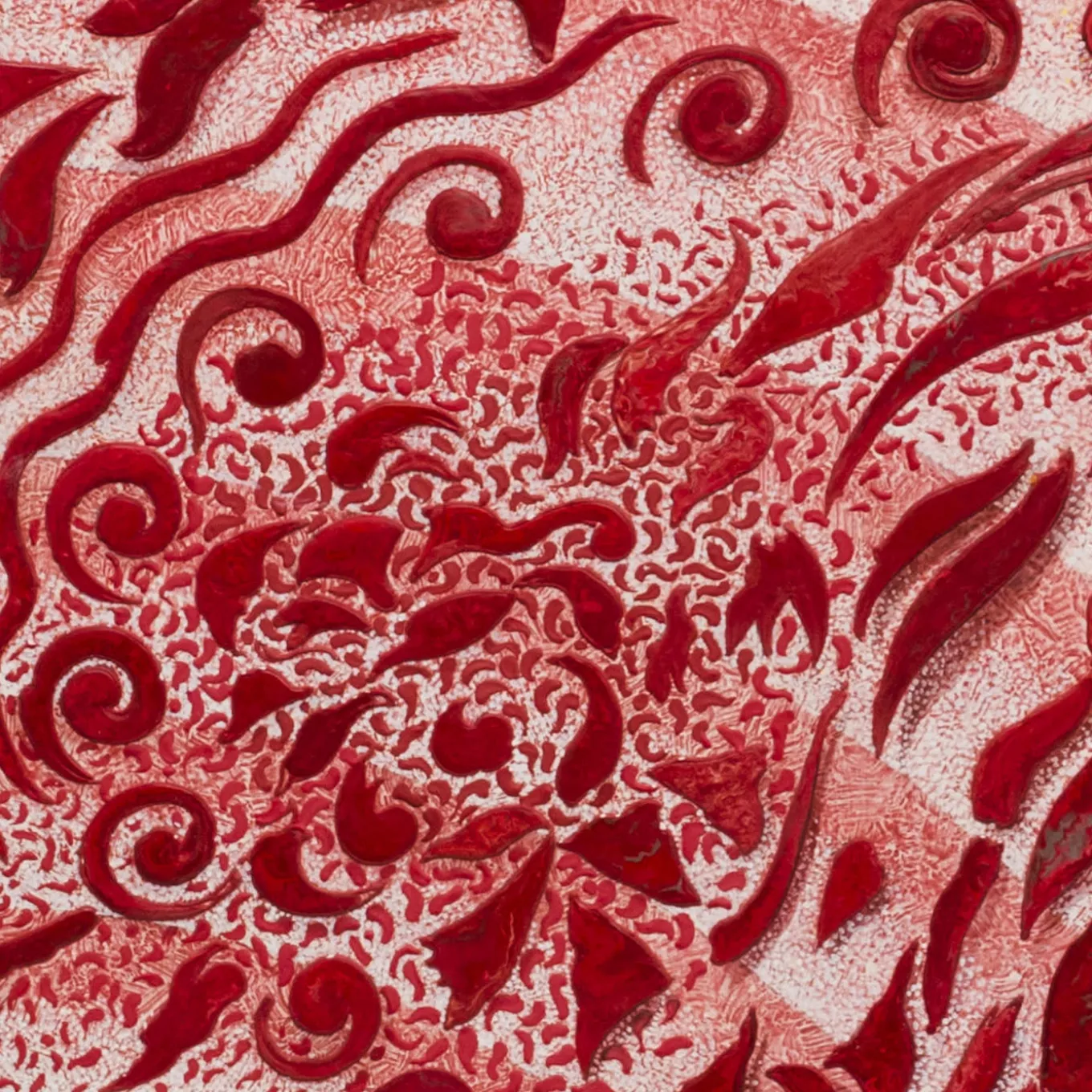 Panta Rei Scagliola Art Panel by Lodovico Cupioli