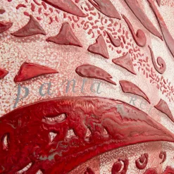 Panta Rei Scagliola Art Panel by Lodovico Cupioli