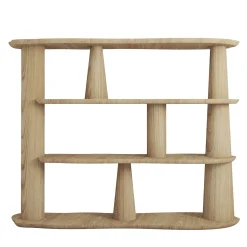 Pantelleria Oak Bookcase