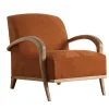 Paprika Domino lounge chair