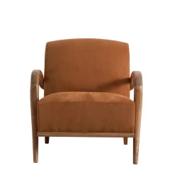 Paprika Domino lounge chair