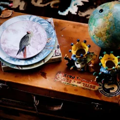 Parrot Menagerie Ottomane Porcelain Dinner Plate