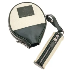 Passion Green Leather Pingpong Racket Holder