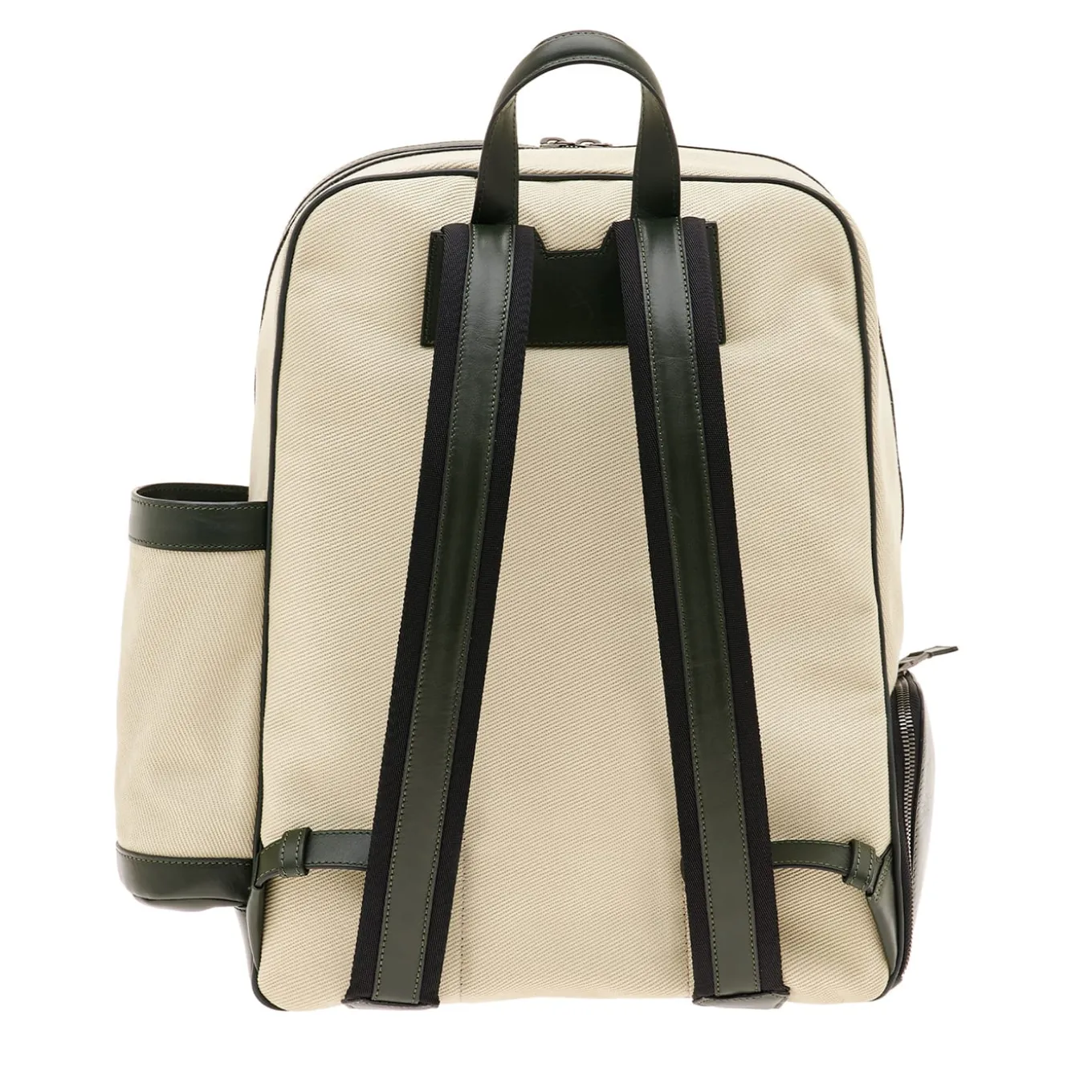 Passion Green Leather Tennis Backpack