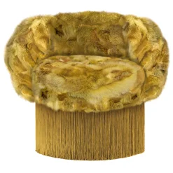 Patchwork Yellow Armchair By Lorenza Bozzoli