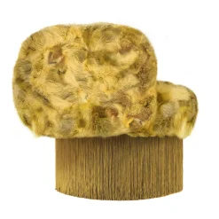 Patchwork Yellow Armchair By Lorenza Bozzoli