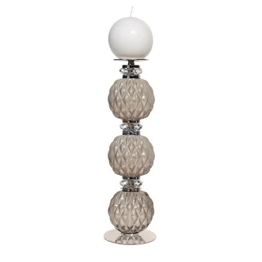 PATTY CANDLE HOLDER - BEIGE