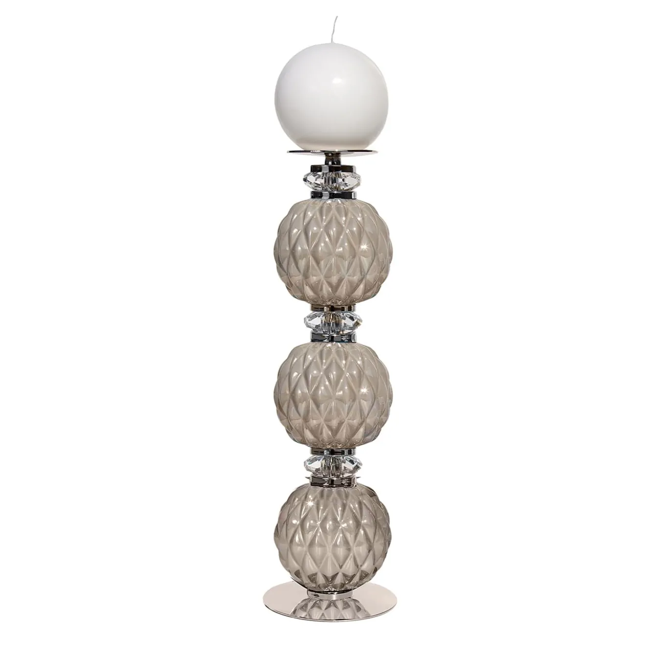 PATTY CANDLE HOLDER - BEIGE