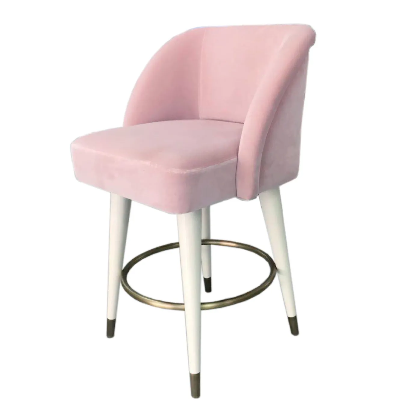 Pauline Pink Bar Stool
