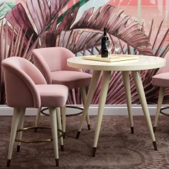 Pauline Pink Bar Stool