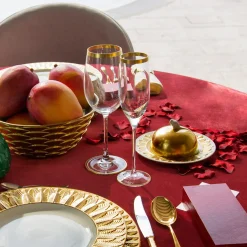 PEACOCK LAY PLATE - GOLD #3