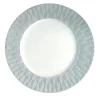 PEACOCK LAY PLATE - LIGHT BLUE