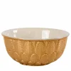 PEACOCK RICE BOWL - GOLD