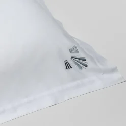 Peacock Set of 2 White Pillowcases