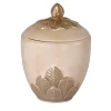 PEACOCK SUGAR BOWL - BEIGE