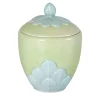 PEACOCK SUGAR BOWL - GREEN