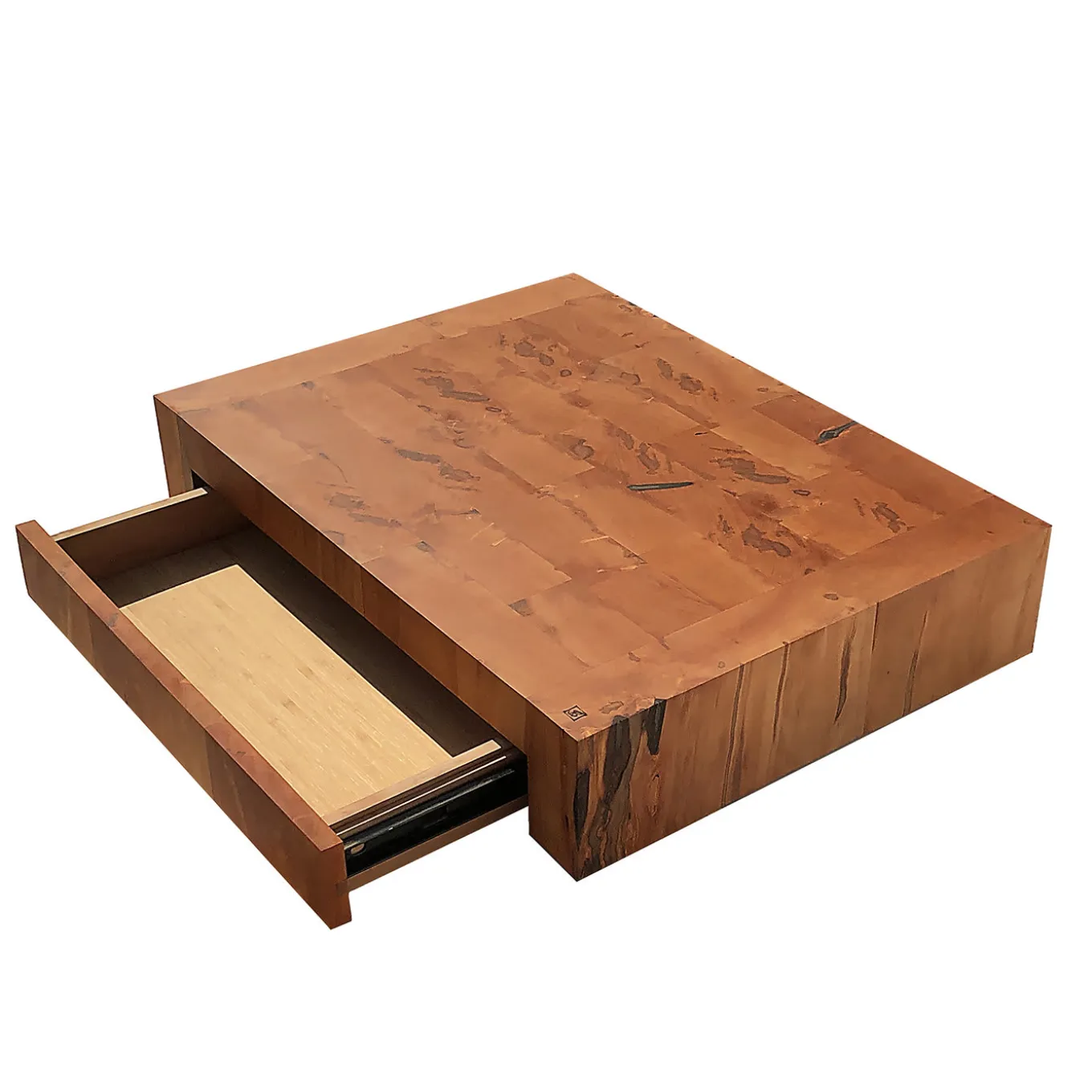 Pear Wood Cutting Board with Drawer