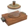 Pear Wood Truffle Holder