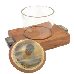 Pear Wood Truffle Holder
