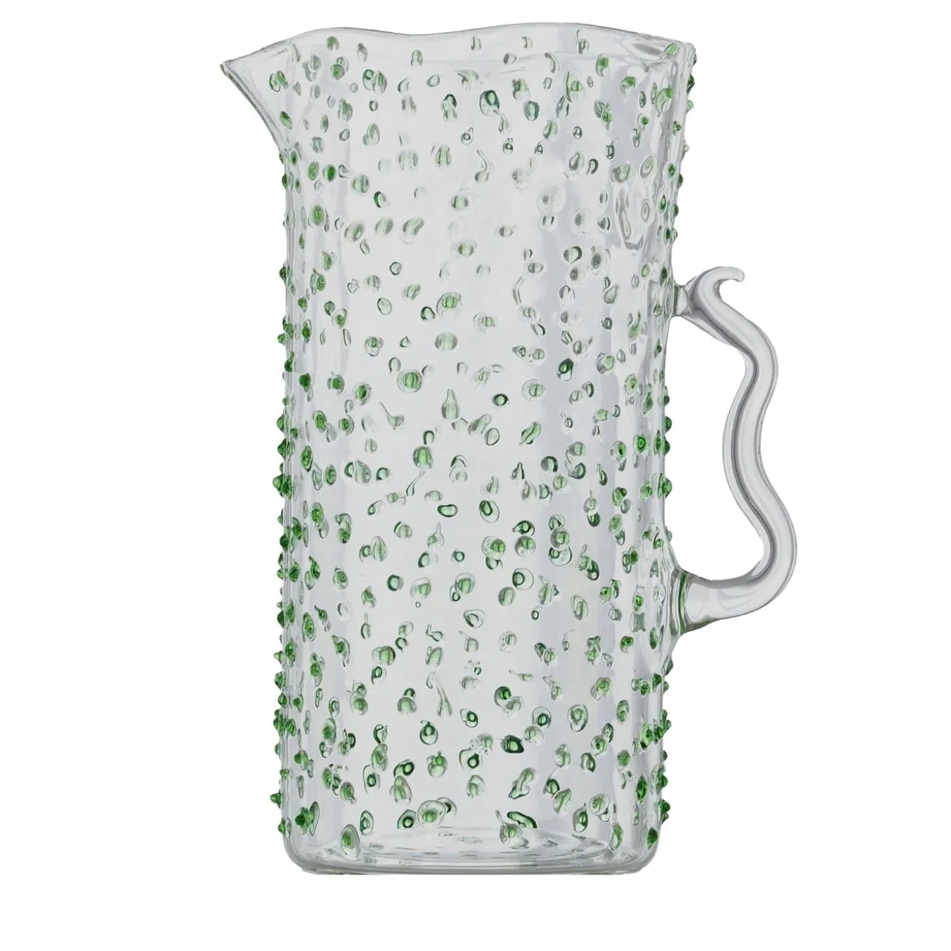 Pearl Emerald Green Jug