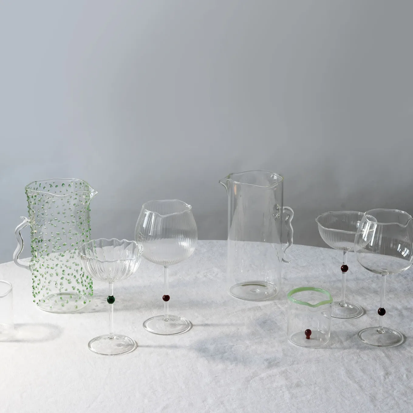 Pearl Emerald Green Jug