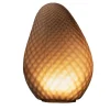 Pebble Brown Table Lamp