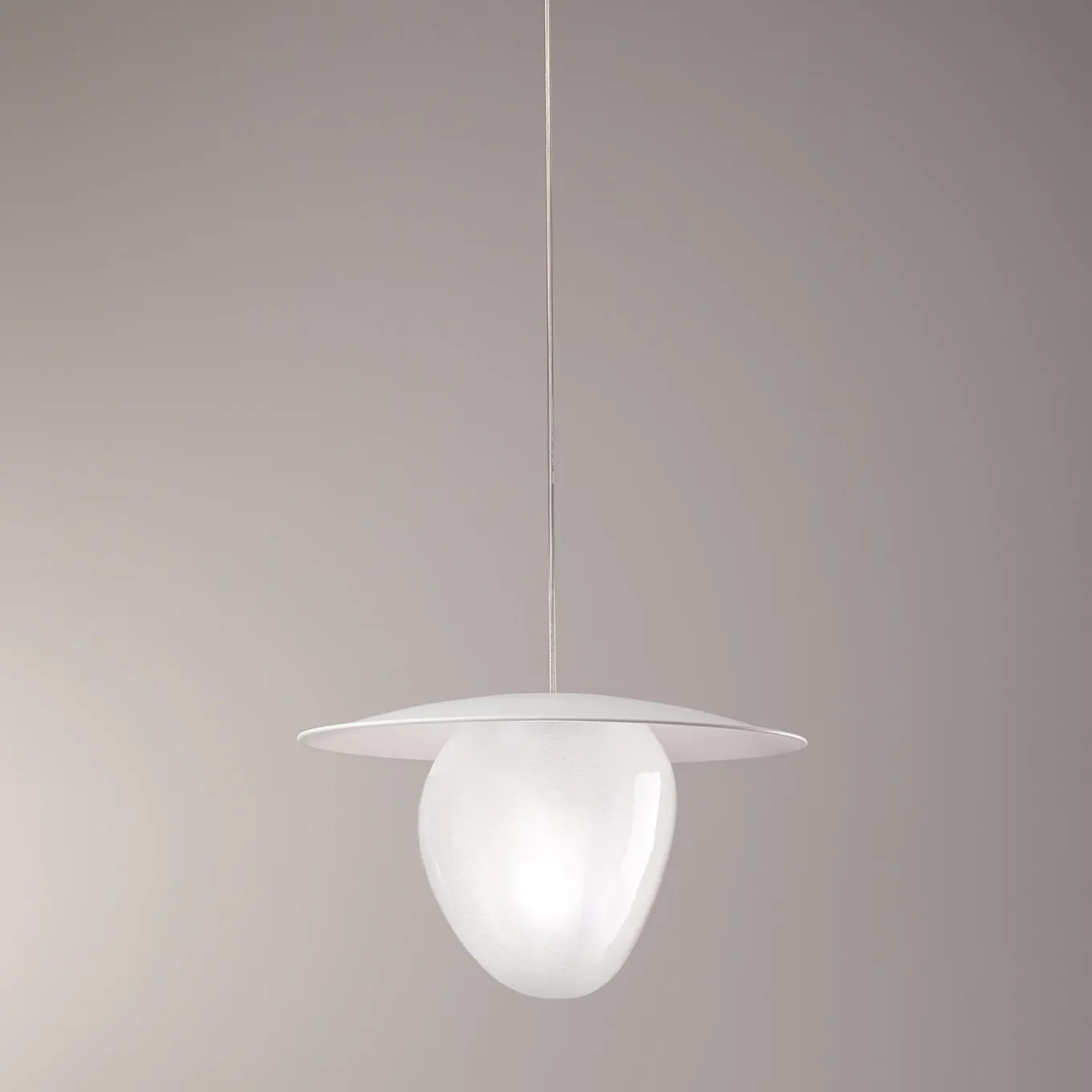 Pebble Transparent Pendant Lamp #1