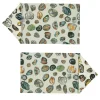 Pebbles Set of 2 Polychrome Placemats + 2 Napkins