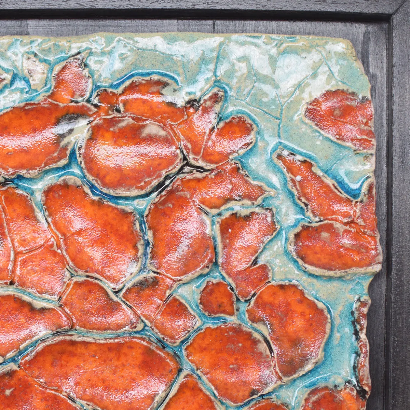 Penetrazioni 1 Volcanic-Inspired Ceramic Panel