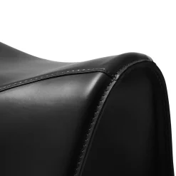 Pepe Black Stool by Raffaella Mangiarotti