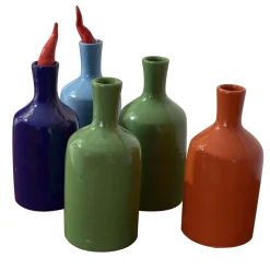 Peperoncini Speranzoso Green Bottle Vase