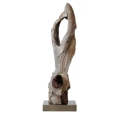 Per Mulieres II Brown Sculpture